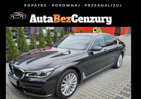 bmw seria 7 śląskie BMW Seria 7 cena 155000 przebieg: 125515, rok produkcji 2016 z Piotrków Trybunalski